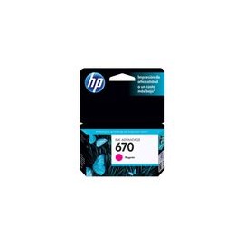 Cartucho HP 670 Magenta - Envío Gratuito