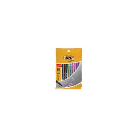 Bolirafo .7mm ultrafino colores surtidos 10pzas BIC - Envío Gratuito