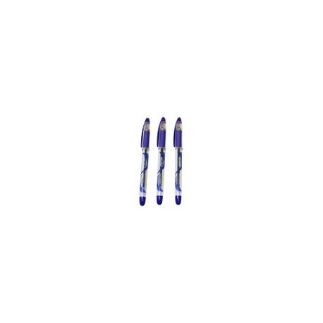 BOLIGRAFO BALLPOINT STICK AZUL PUNTO MEDIANO 1.0MM 12PZ - Envío Gratuito