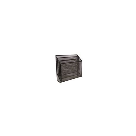 Clasificador Triple Negro Malla 32x30x9cm OMX - Envío Gratuito