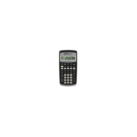 Calculadora Financiera Texas Instruments TI-BAIIPLUS Neg/Gri - Envío Gratuito