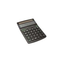 Calculadora Escolar OMX 12 dígitos Jumbo color negra - Envío Gratuito