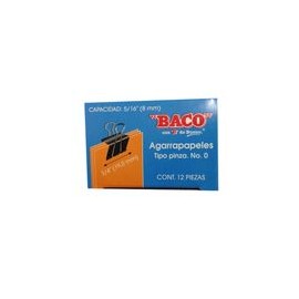 CAJA 12 SUJETA DOCUMENTOS 19MM - Envío Gratuito