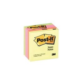 NOTAS POST-IT NEON 3X3  5BLOCKS DE 75HJ C/U - Envío Gratuito