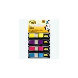 MINI BANDERITAS COLORES BRILLANTES POSTIT 140PZAS - Envío Gratuito