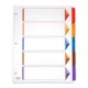 Separador Omni-dex 10 Pestanas Multicolor - Envío Gratuito